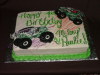 Monster Truck Party Cake